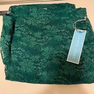 Draper James Teal Lace Bottoms